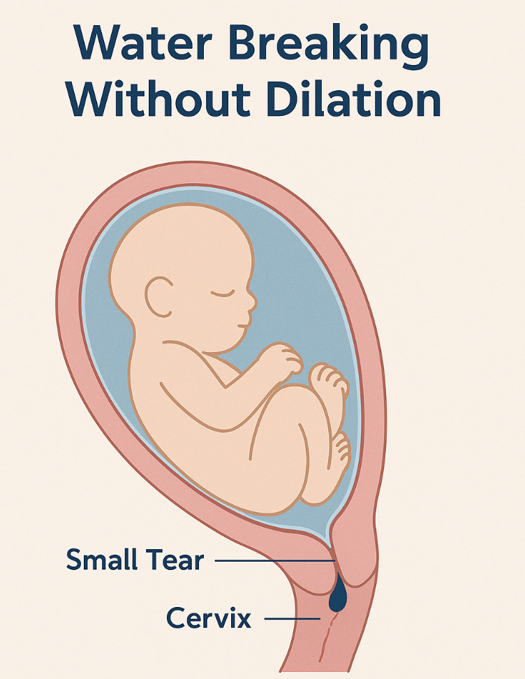 Understanding Water Breaking and Dilation